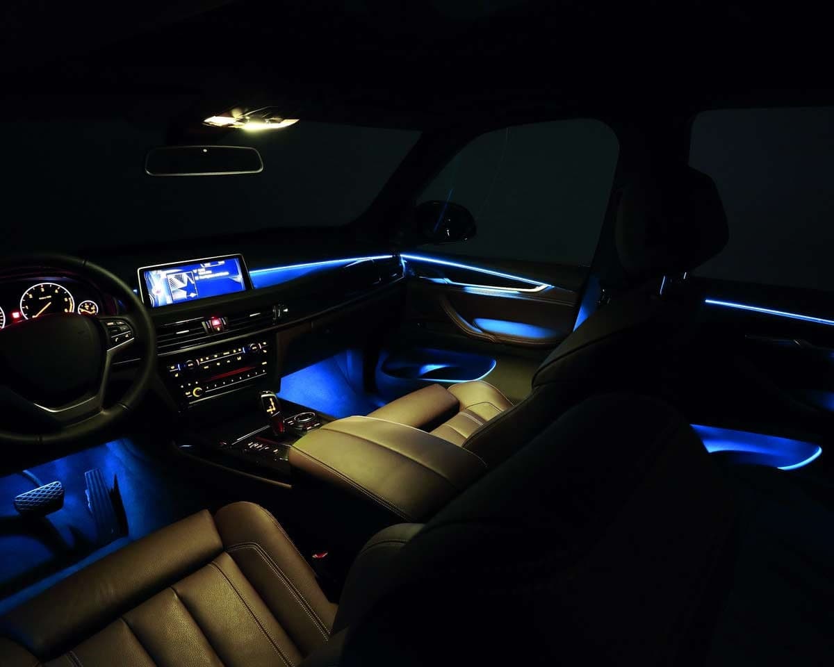 Варіант підсвітки салону